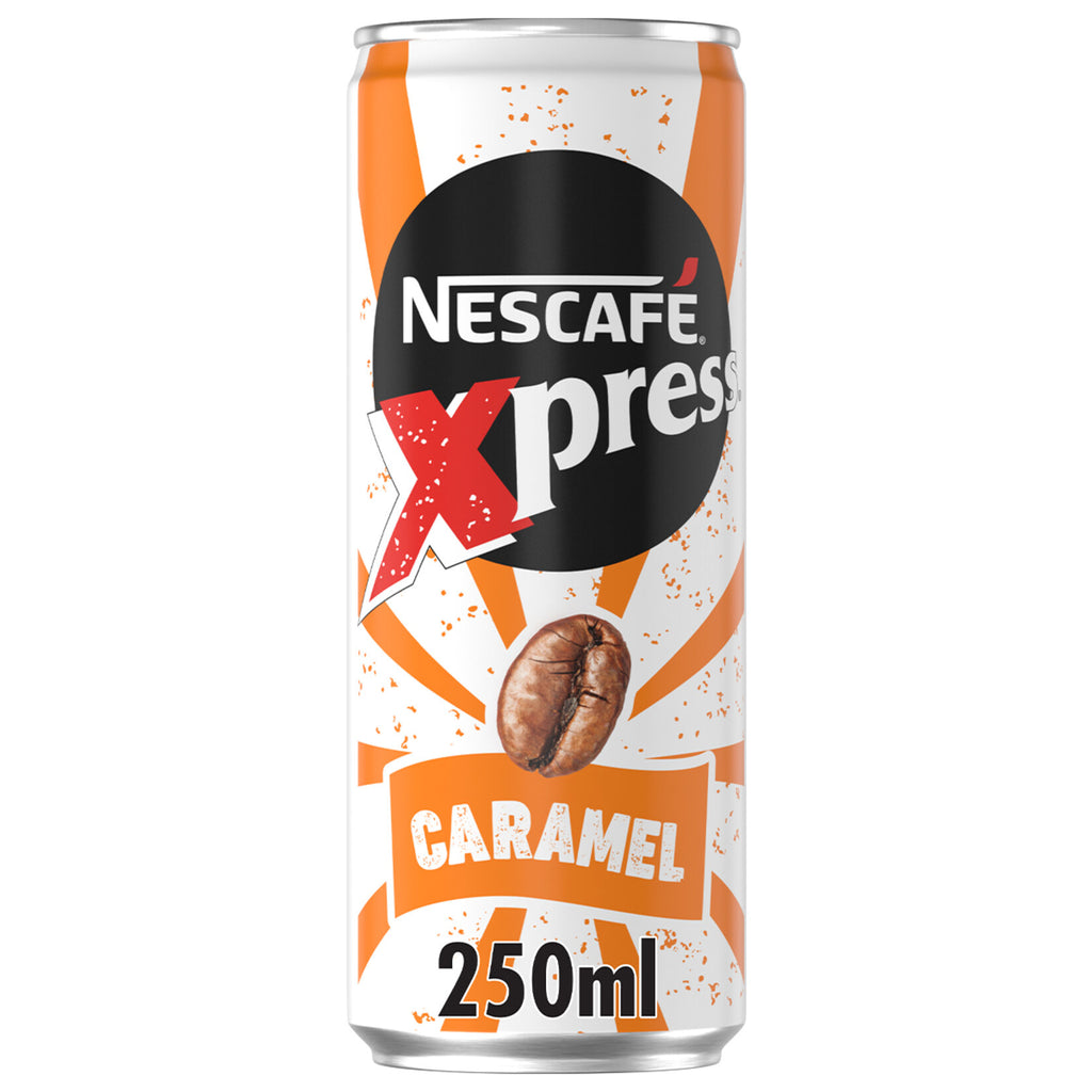 Nescafe Xpress Caramel Cold Coffee Drink - 250ml