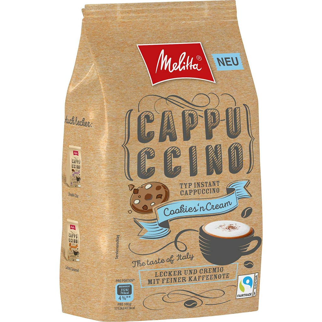 Melitta Instant Cappuccino, Cookies 'n Cream - 330g