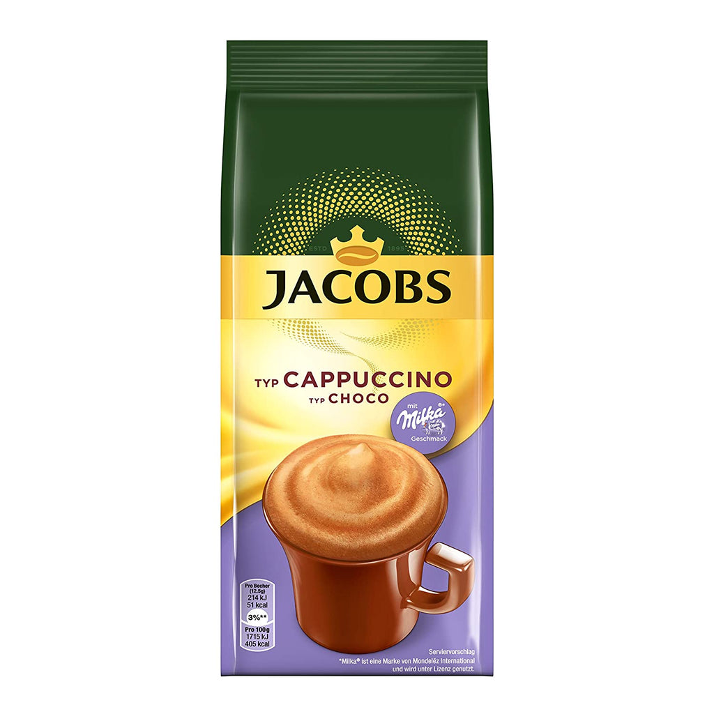 Jacobs Cappuccino Choco Instant Coffee - 500g