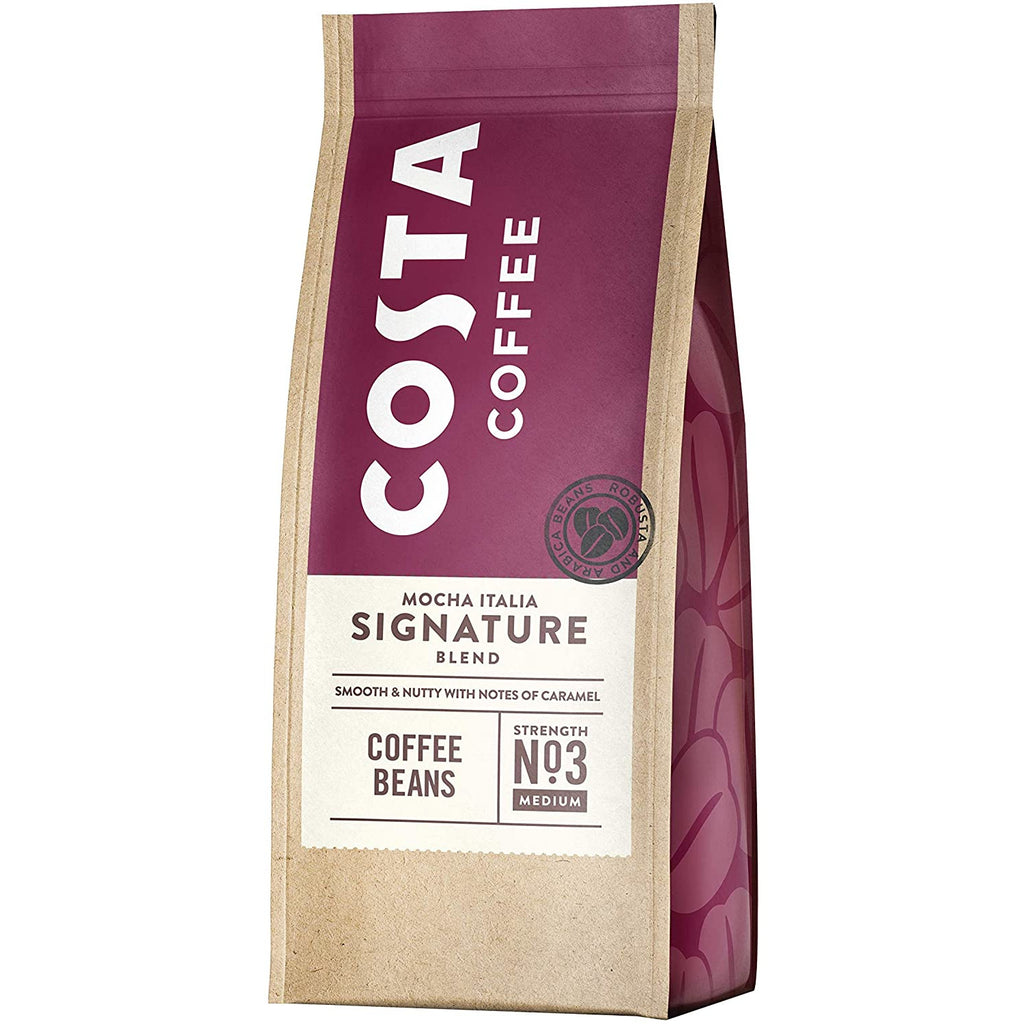 Costa Signature Blend Whole Bean coffee (200g)