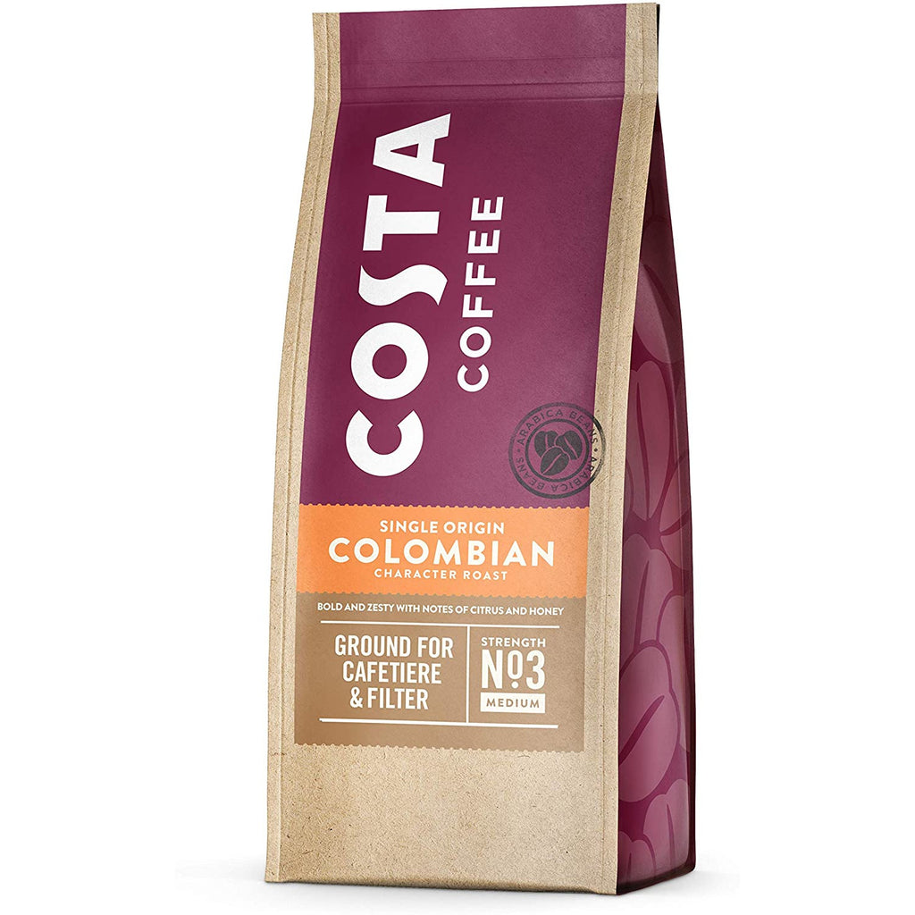 Costa Single Origin Colombian Ground Coffee (200g)
