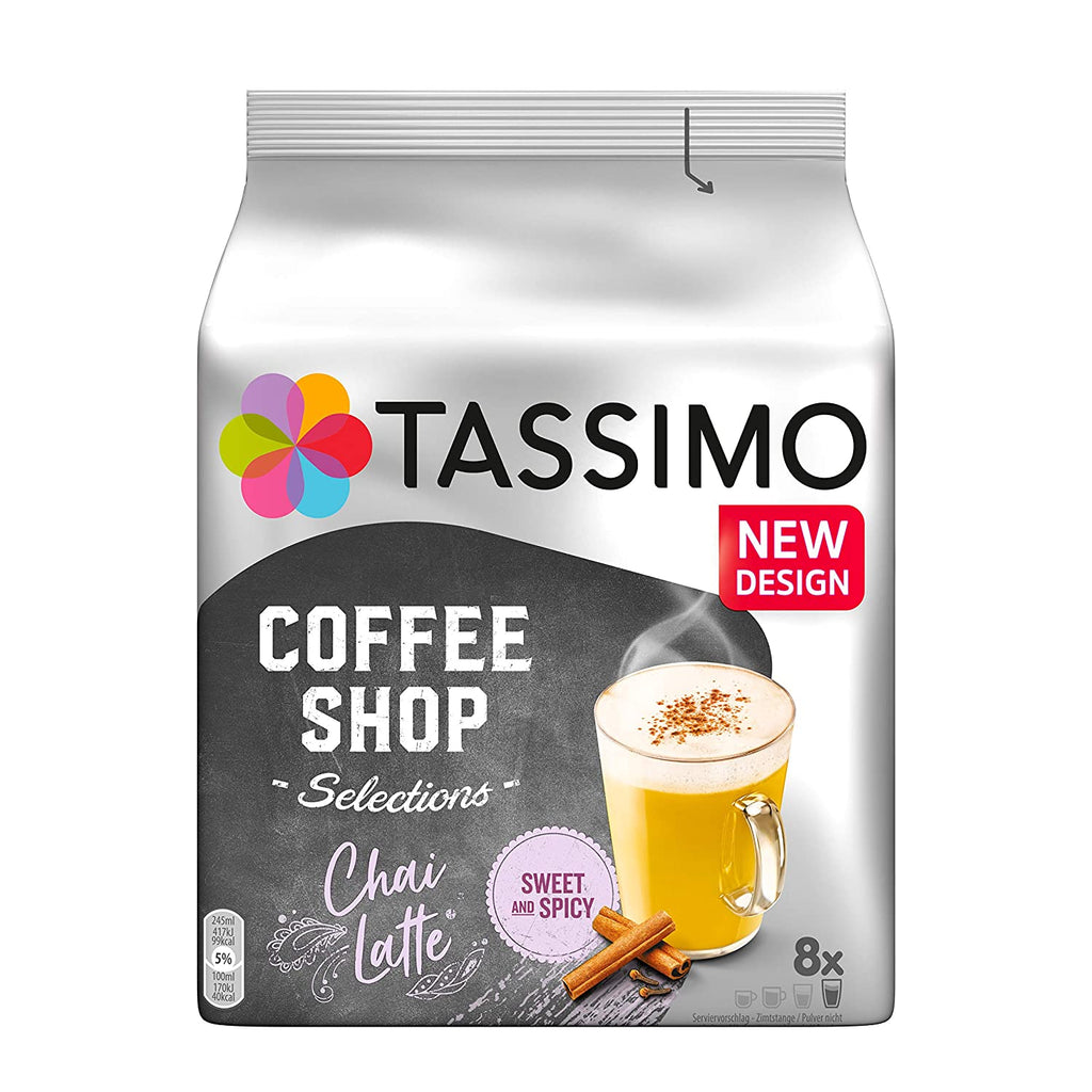 Tassimo T-Discs Coffee Shop Selections Chai Latte (8 Drinks)