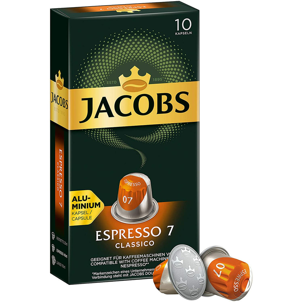 Jacobs Espresso 7 Classico - Nespresso (10 Capsule Pack)