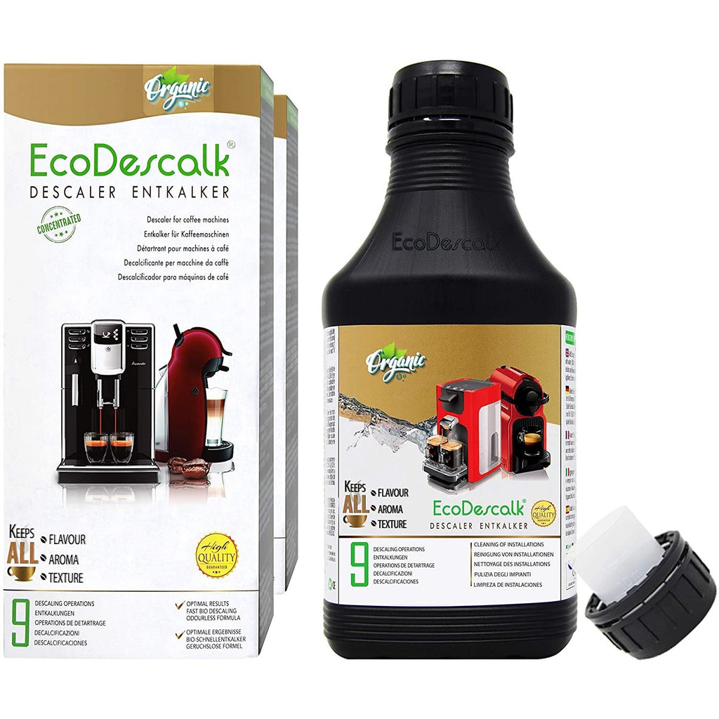 EcoDescalk Organic Concentrate. 100% Natural Descaler (Enough for 9 Operations)