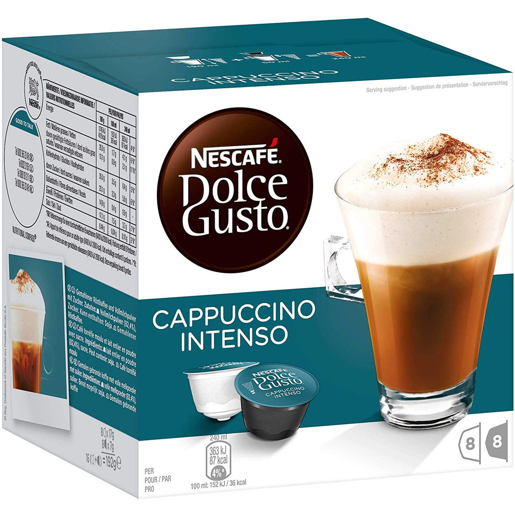 Dolce Gusto Cappuccino Intenso - (16 Capsule Pack)