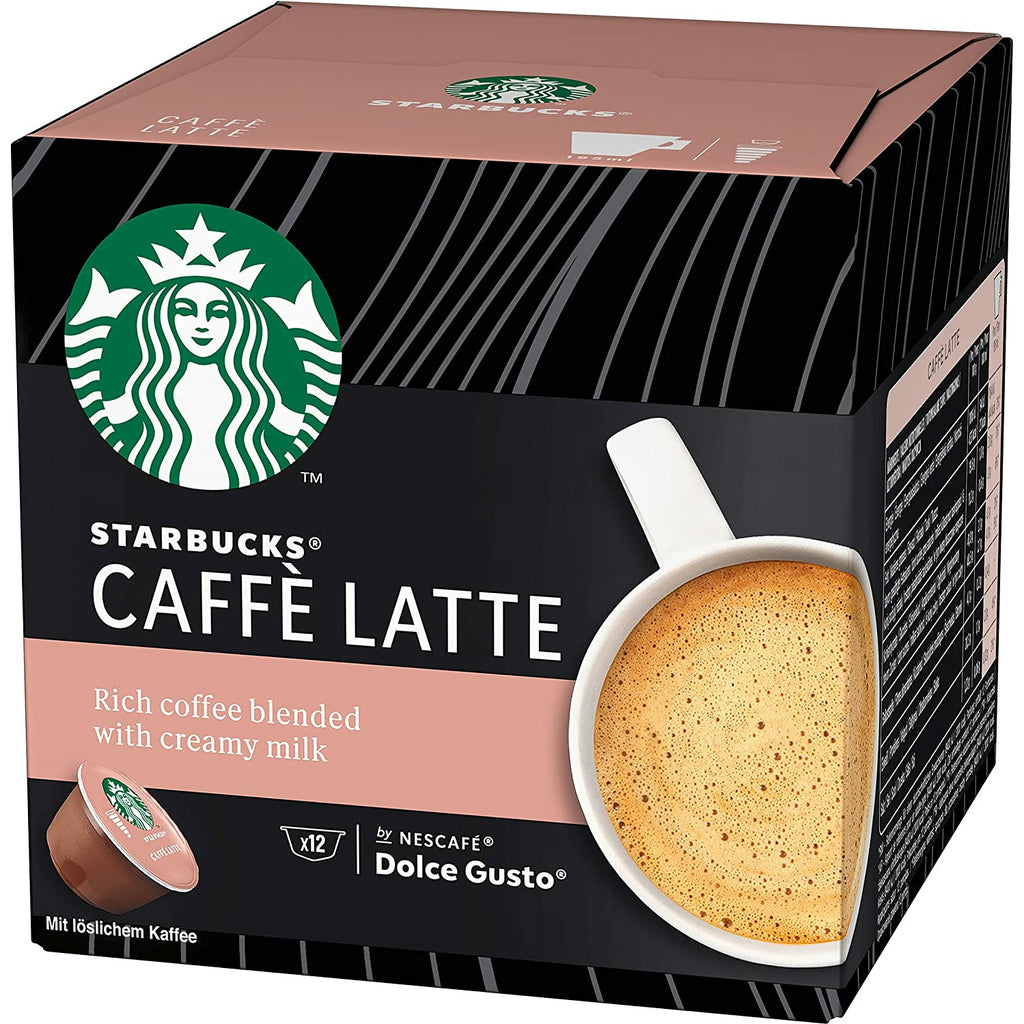 Starbucks Caffee Latte - Dolce Gusto (12 Capsule Pack)