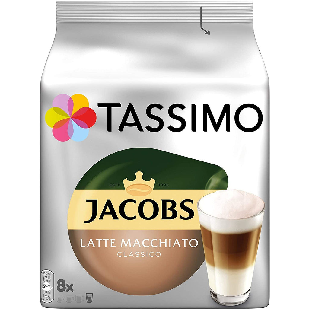 Tassimo T-Discs Jacobs Latte Macchiato Classico (8 Drinks)