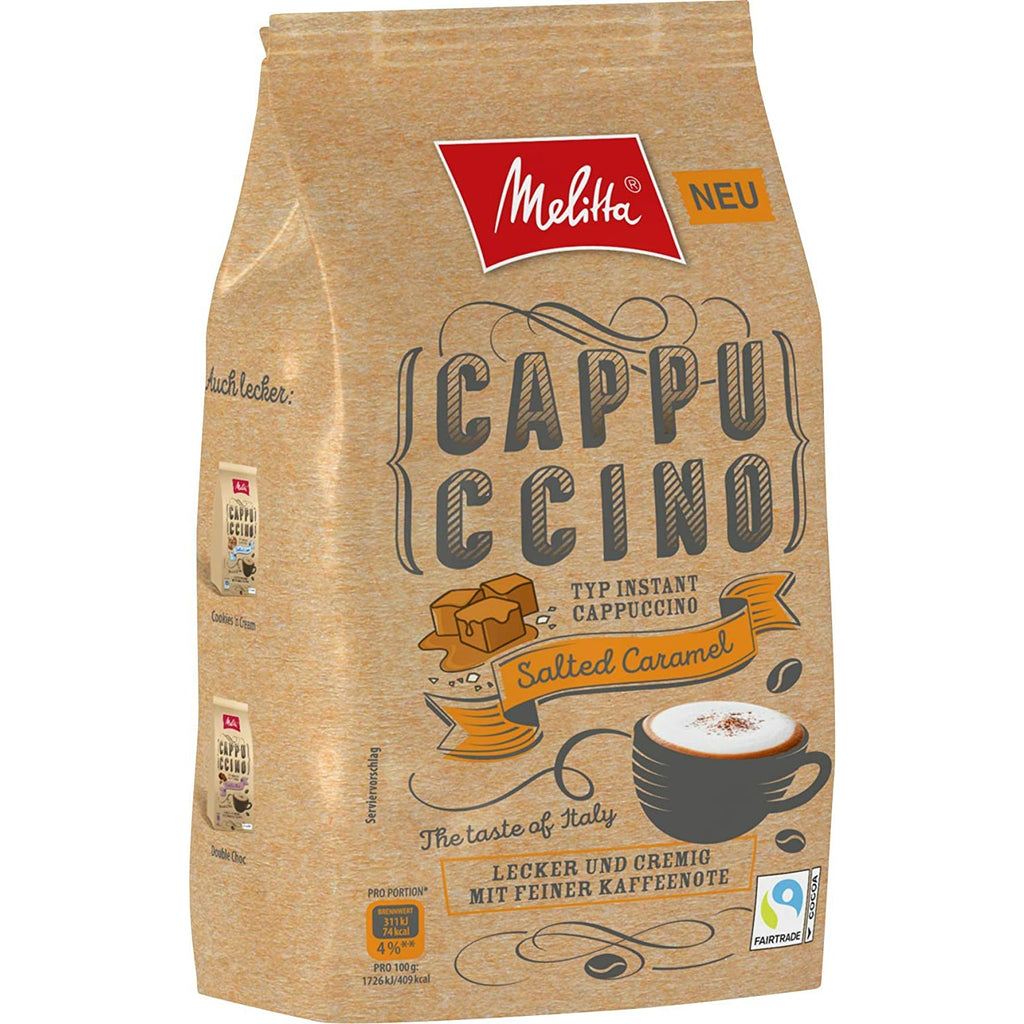 Melitta Instant Cappuccino, Salted Caramel - 330g