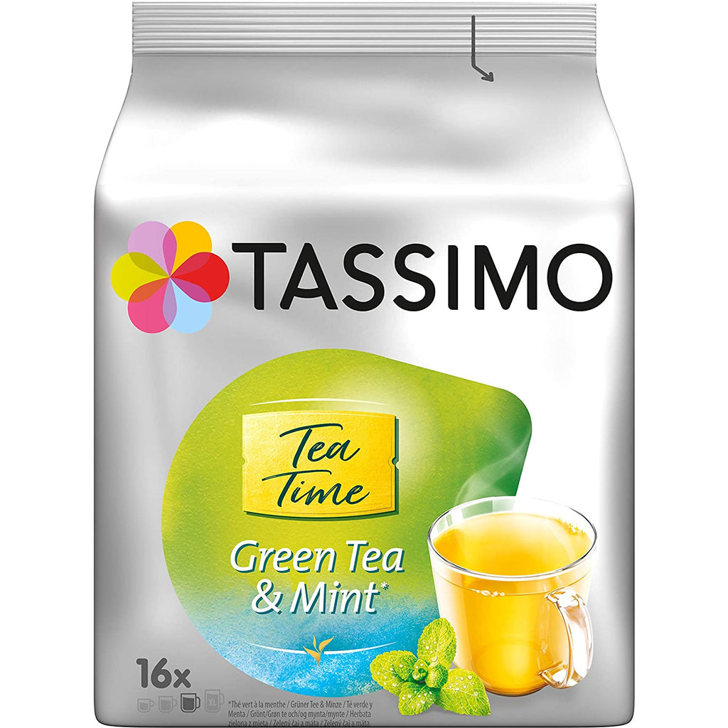 Tassimo T-Discs Tea Time Green Tea & Mint (16 Drinks)