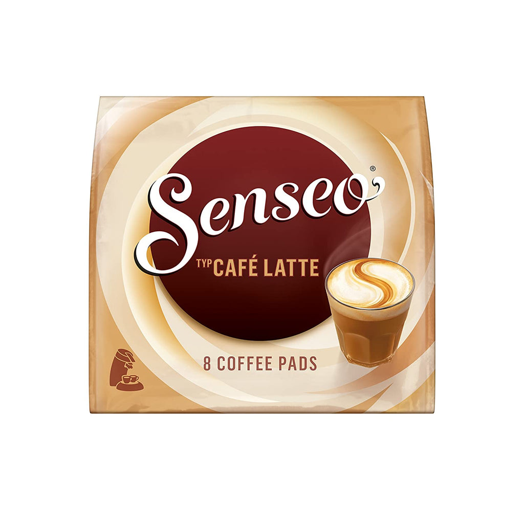 Senseo Caffe Latte Coffee Pads (8 Drinks)