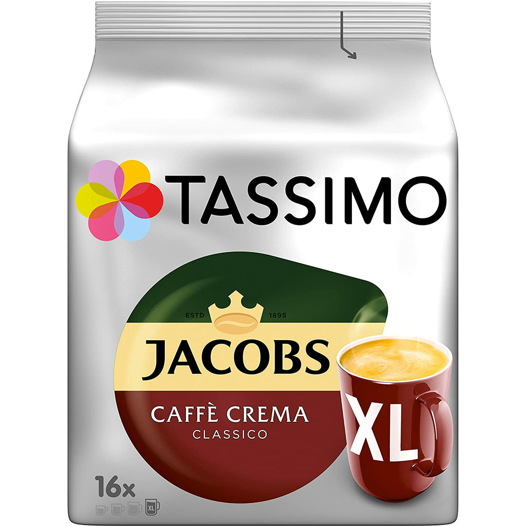 Tassimo T-Discs Jacobs Caffe Crema Classico XL (16 Drinks)