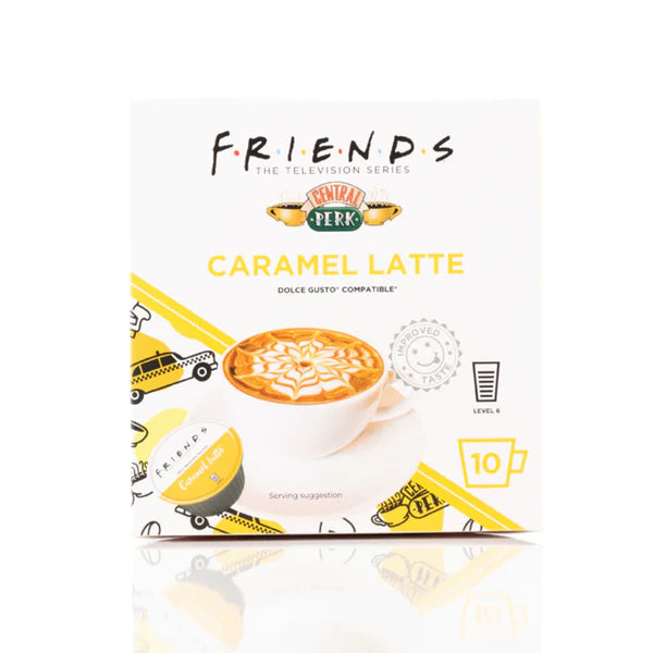 Friends Caramel Latte - Dolce Gusto Compatible Capsules (10 Drinks)