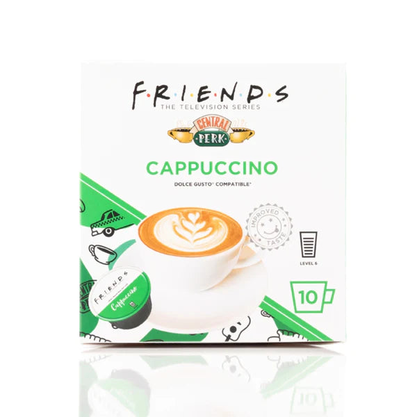 Friends Cappuccino - Dolce Gusto Compatible Capsules (10 Drinks)