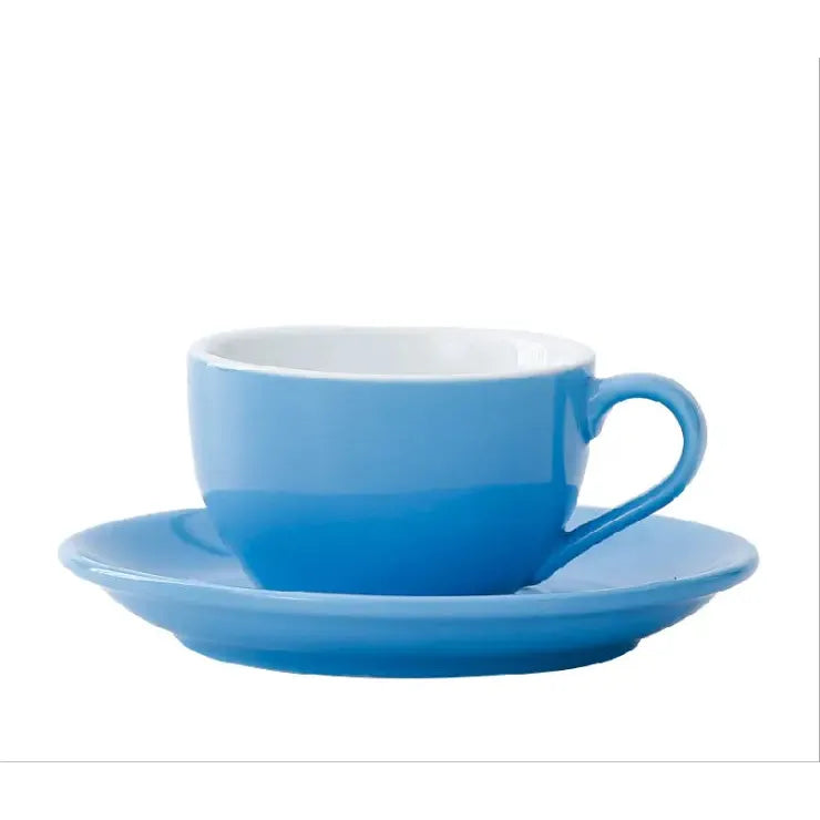 Candy Series Coffee Cup with Saucer, Ceramic - 200ml