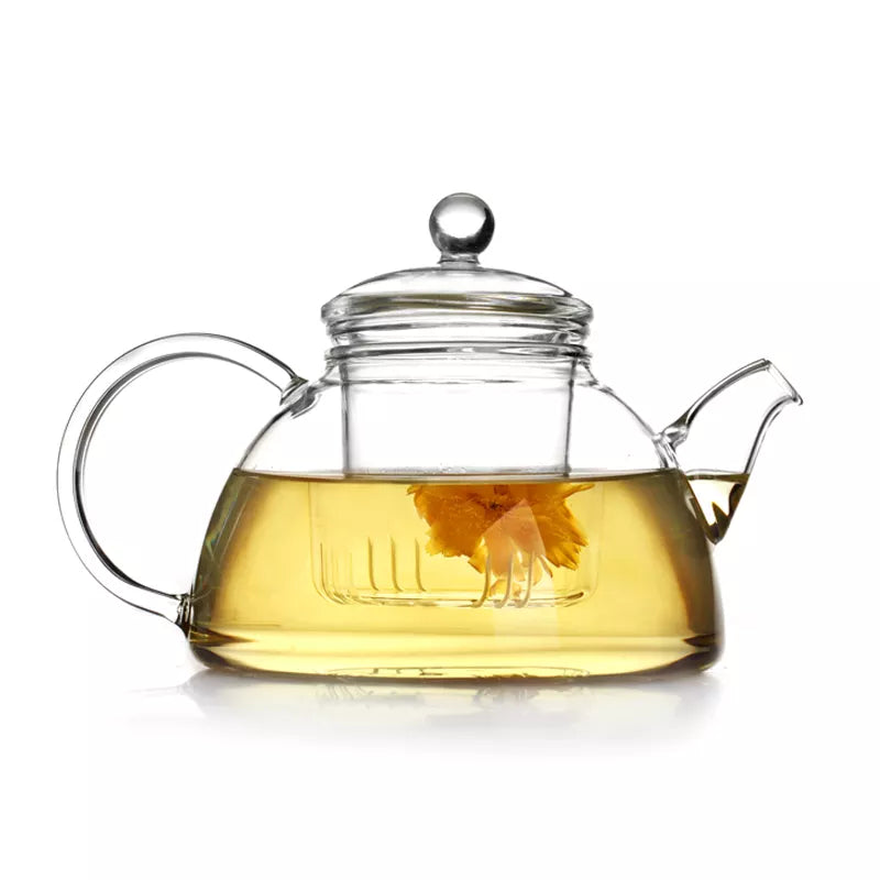 Glass Tea Pot, Heat Resistant with Glass Infuser TP01 - 400 ml