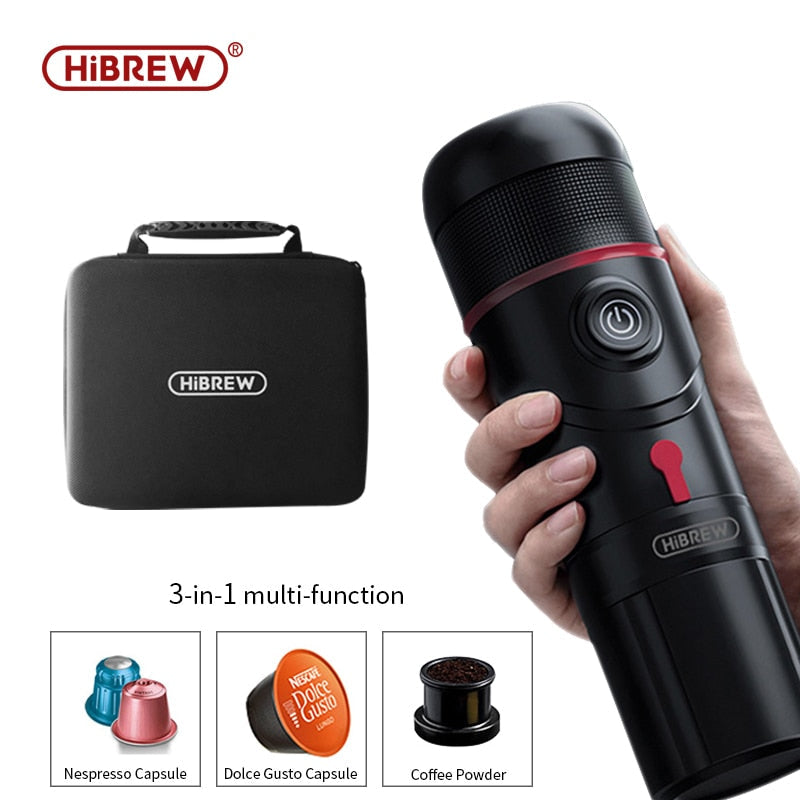 HiBREW - H4 Multiple Capsule Portable Coffee Machine - Premium Package