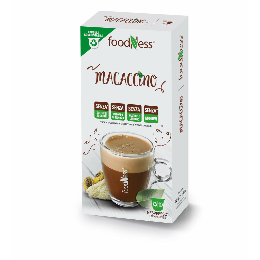 Foodness MACACCINO - Nespresso (10 Capsule Pack)