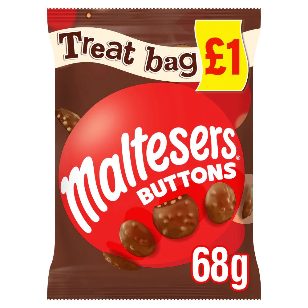 Maltesers Buttons Chocolate Bag - 68g