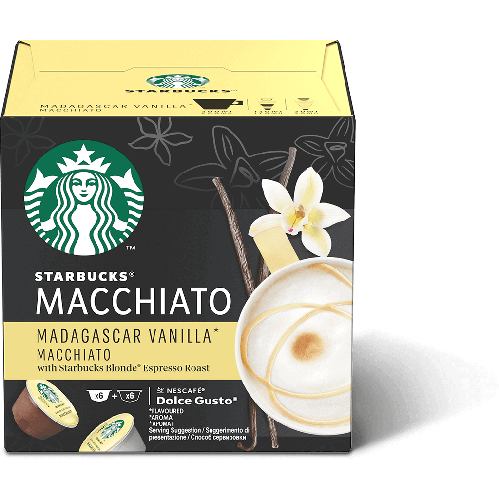 Starbucks Vanilla Macchiato - Dolce Gusto (12 Capsule Pack)