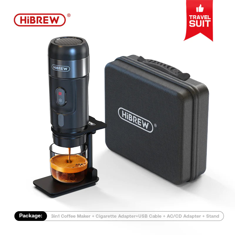 HiBREW - H4A Multiple Capsule Portable Coffee Machine - Premium Package