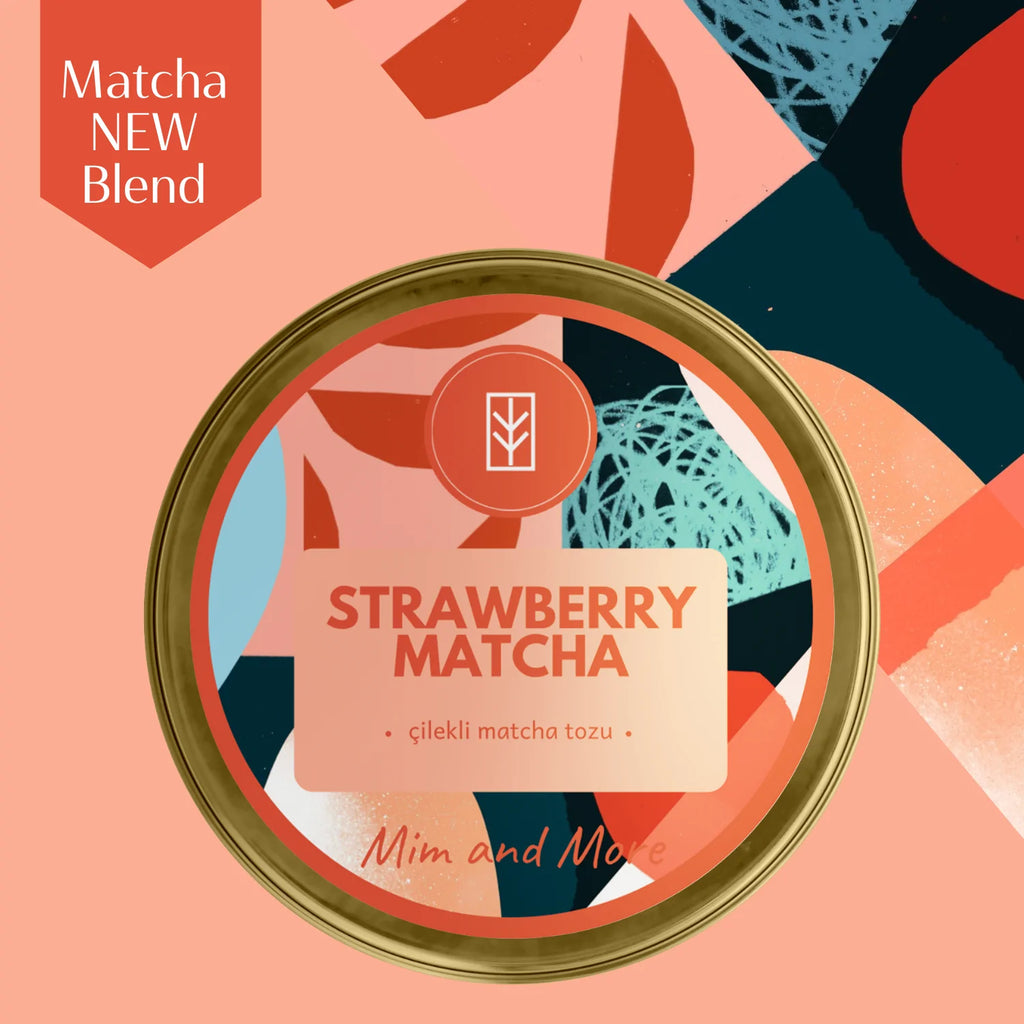 Mim and More Strawberry Matcha Tea - 25g