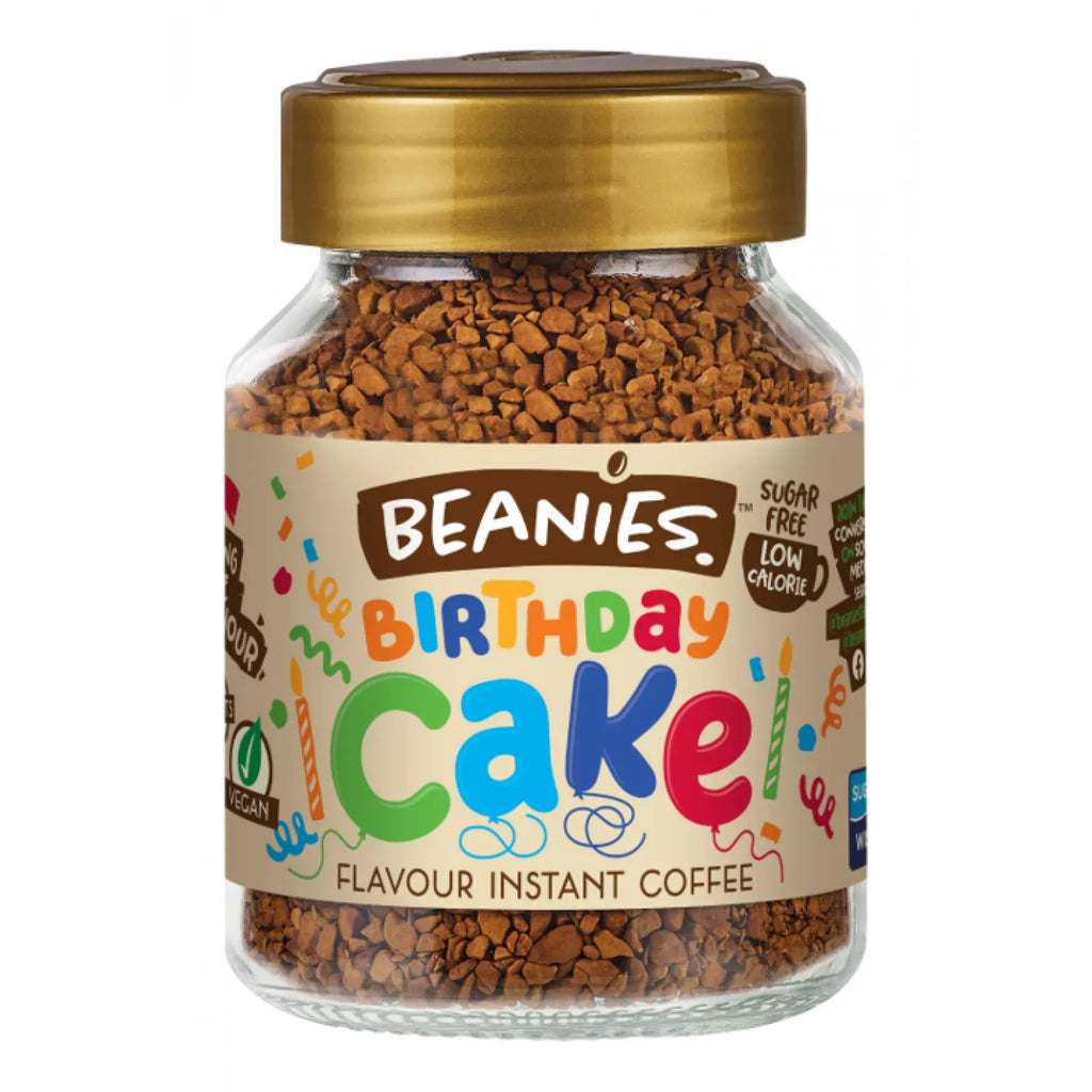 BEANIES Flavoured Coffee - Birthday Cake (50g)