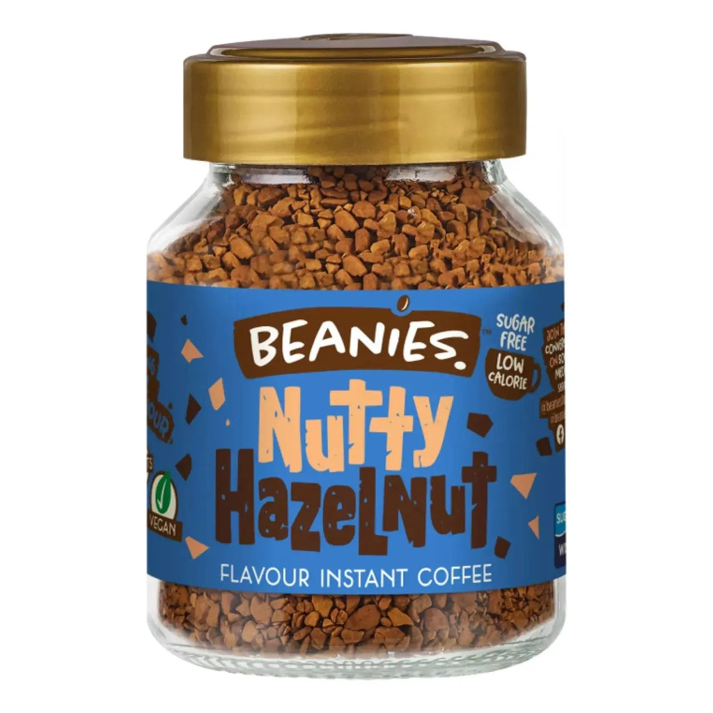 BEANIES Flavoured Coffee - Nutty Hazelnut (50g)