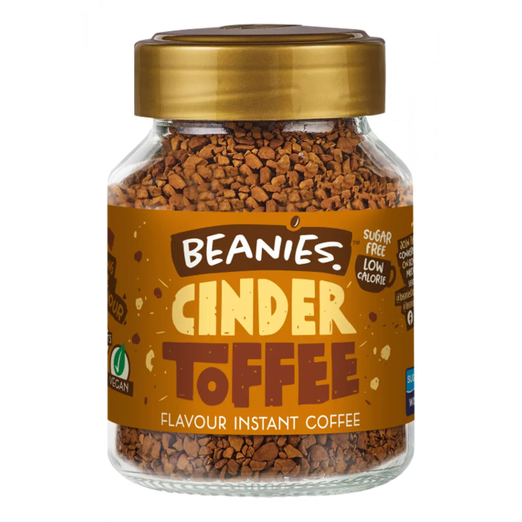BEANIES Flavoured Coffee - Cinder Toffee (50g)
