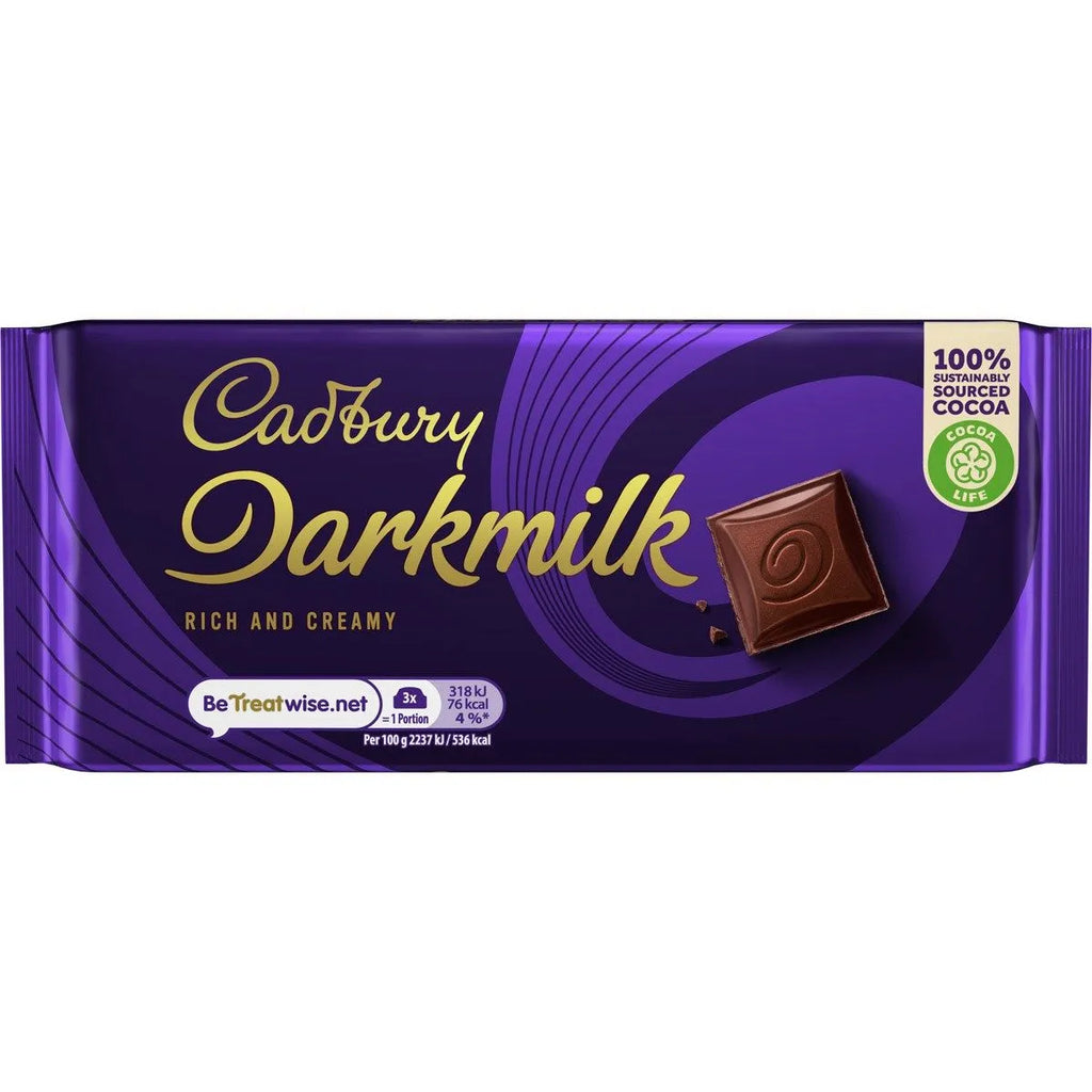Cadbury Darkmilk Rich and creamy - 80g