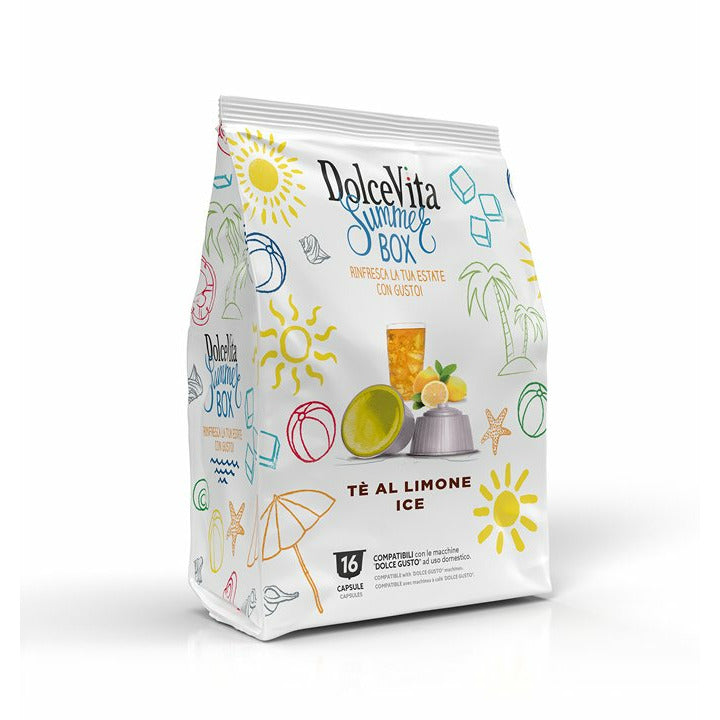 Dolce Vita LEMON ICE TEA - Dolce Gusto (16 Capsule Pack)