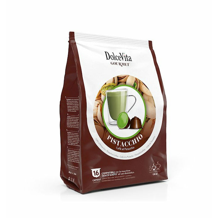 Dolce Vita PISTACHIO COFFEE - Dolce Gusto (16 Capsule Pack)