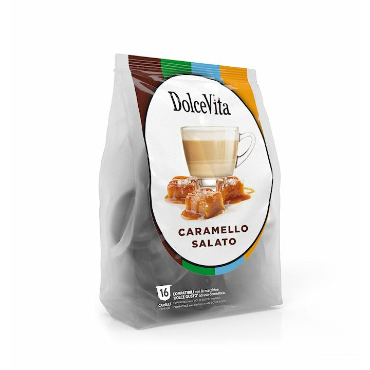 Dolce Vita SALTED CARAMEL - Dolce Gusto (16 Capsule Pack)