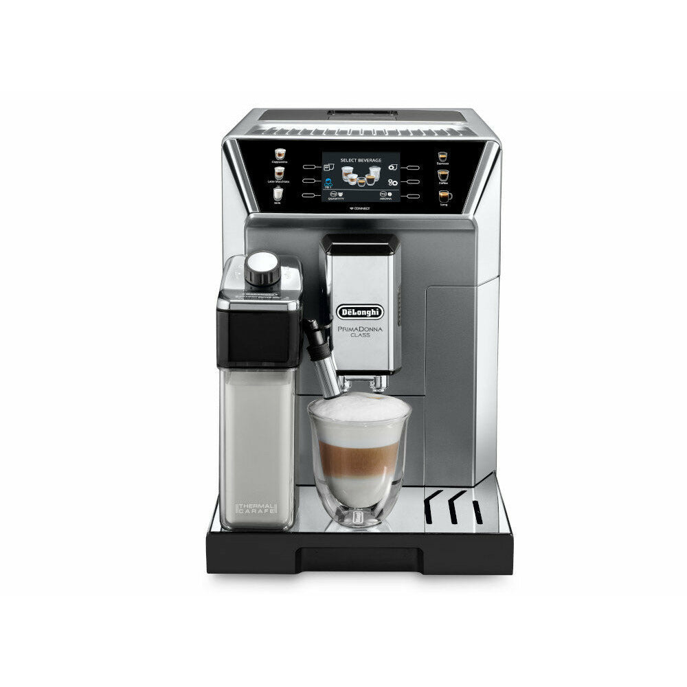 Delonghi PrimaDonna Class ECAM 550.85.MS Smart Bean to Cup Coffee Machine - Silver