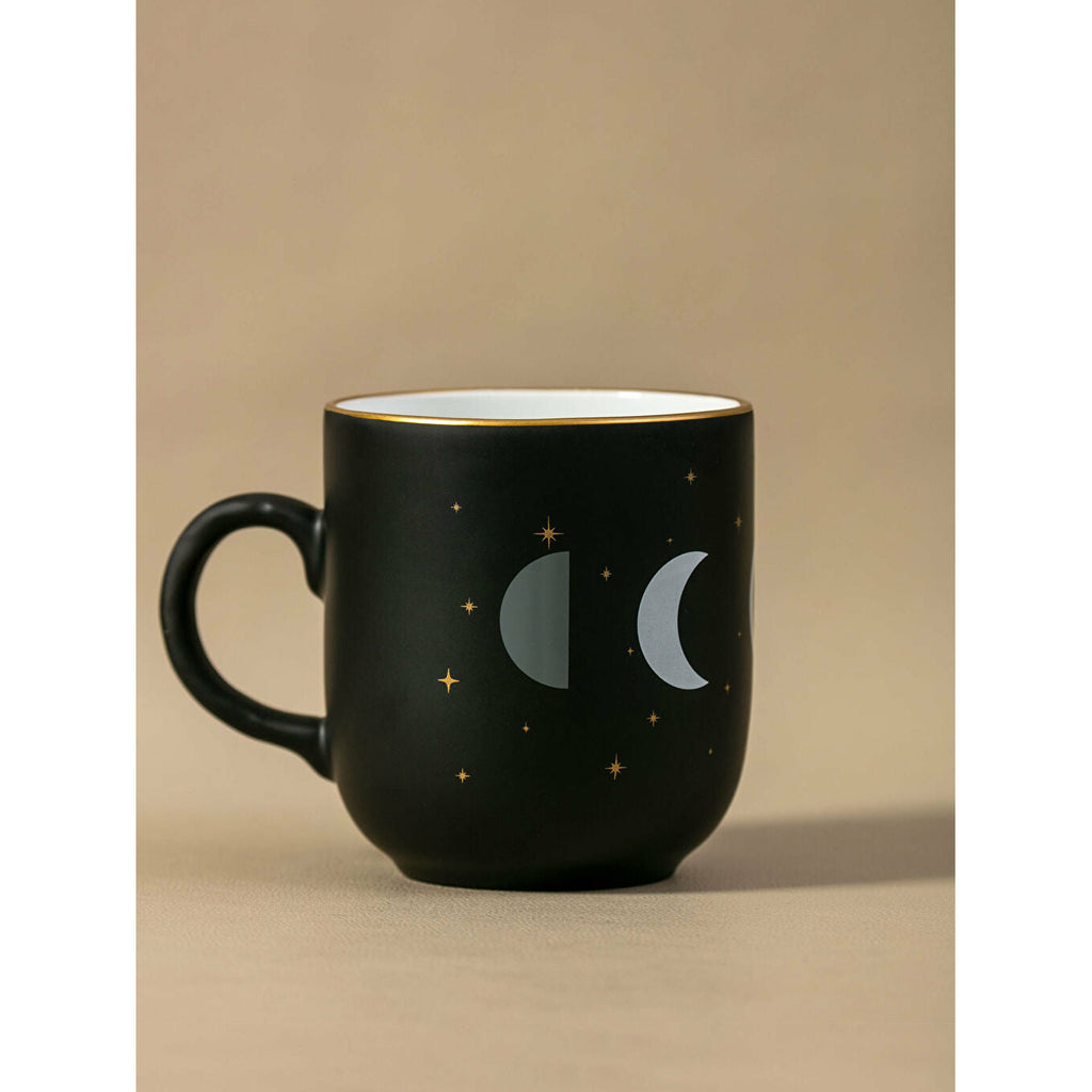 LC WAIKIKI Moon Night Black Ceramic Mug