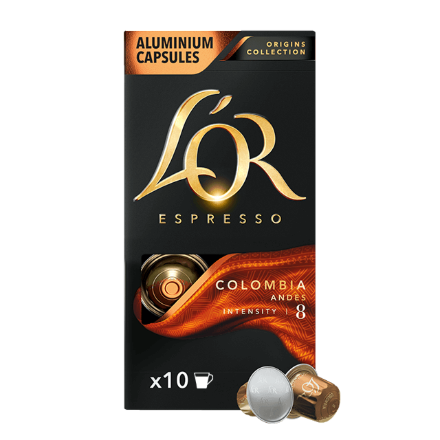 L'OR Colombia- Nespresso Compatible (10 Capsule Pack)