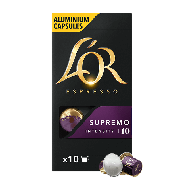 L'OR  Supermo- Nespresso Compatible (10 Capsule Pack)