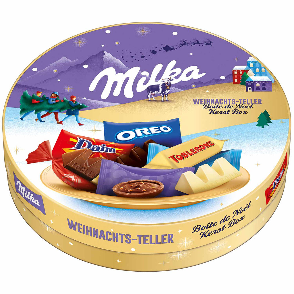 Milka & Friends Weihnachts Teller  - 196g