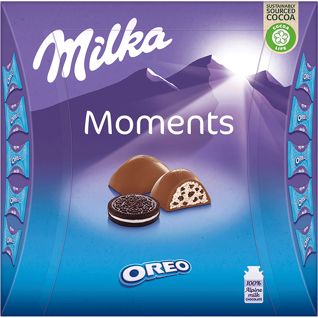 Milka Moments Oreo Chocolate - 92g