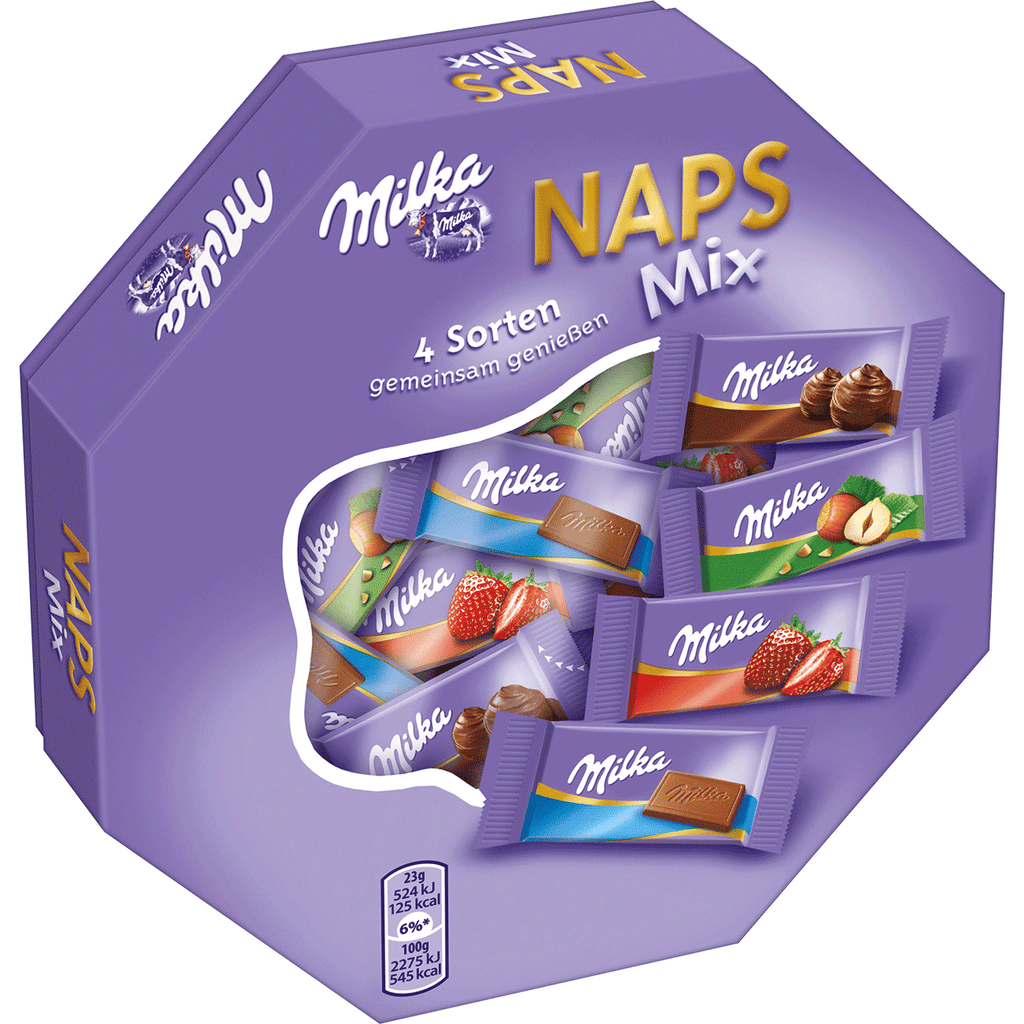 Milka Naps Mix Chocolate - 138g