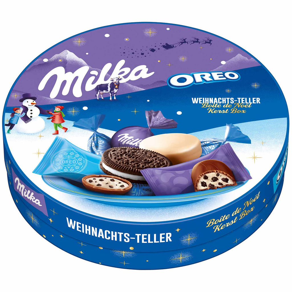 Milka & Oreo Weihnachts Teller  - 198g