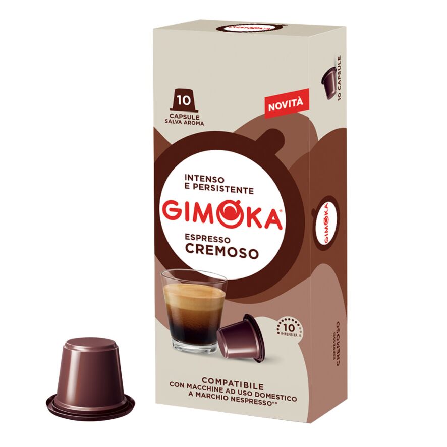 Gimoka Espresso Cremoso - Nespresso (10 Capsule Pack)