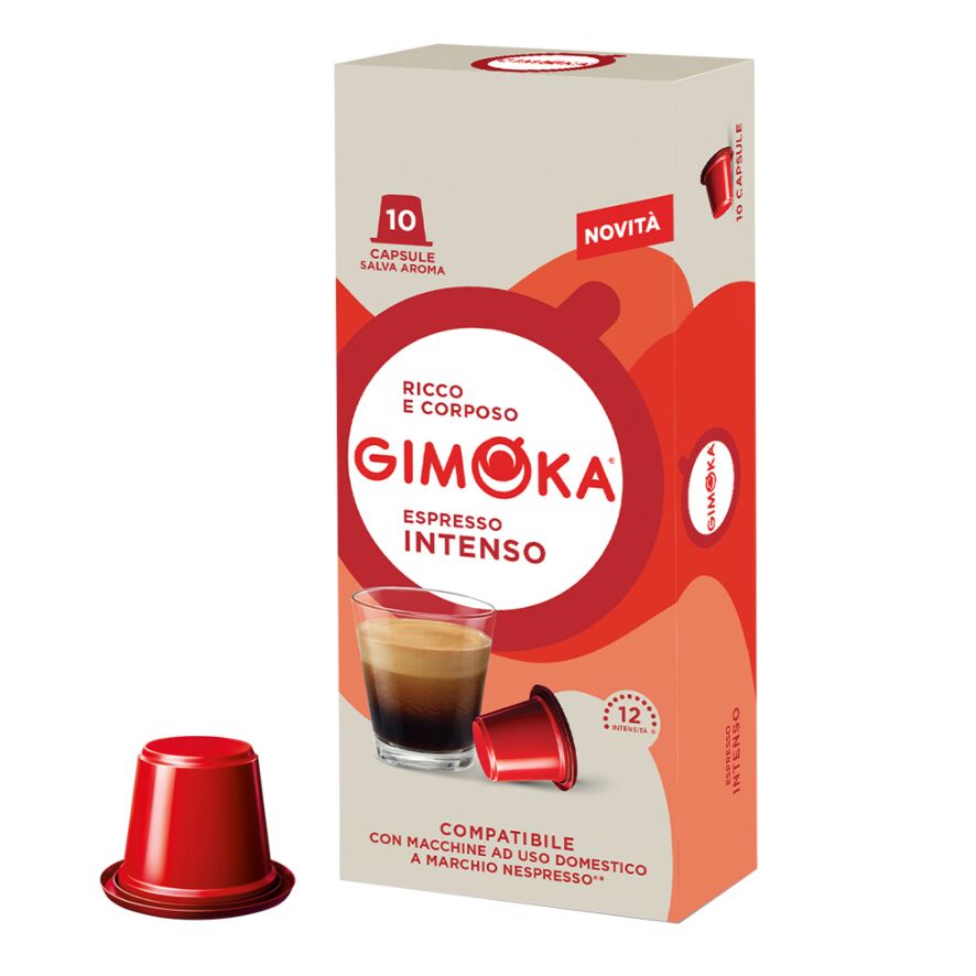 Gimoka Espresso Intenso - Nespresso (10 Capsule Pack)