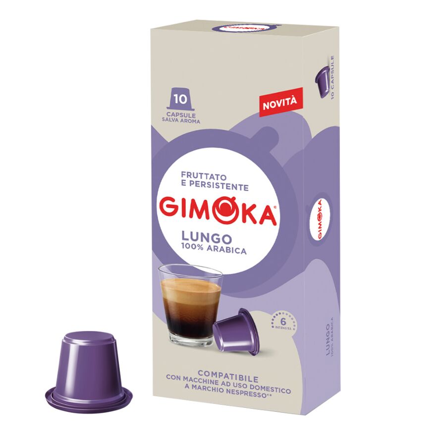 Gimoka Lungo  - Nespresso (10 Capsule Pack)