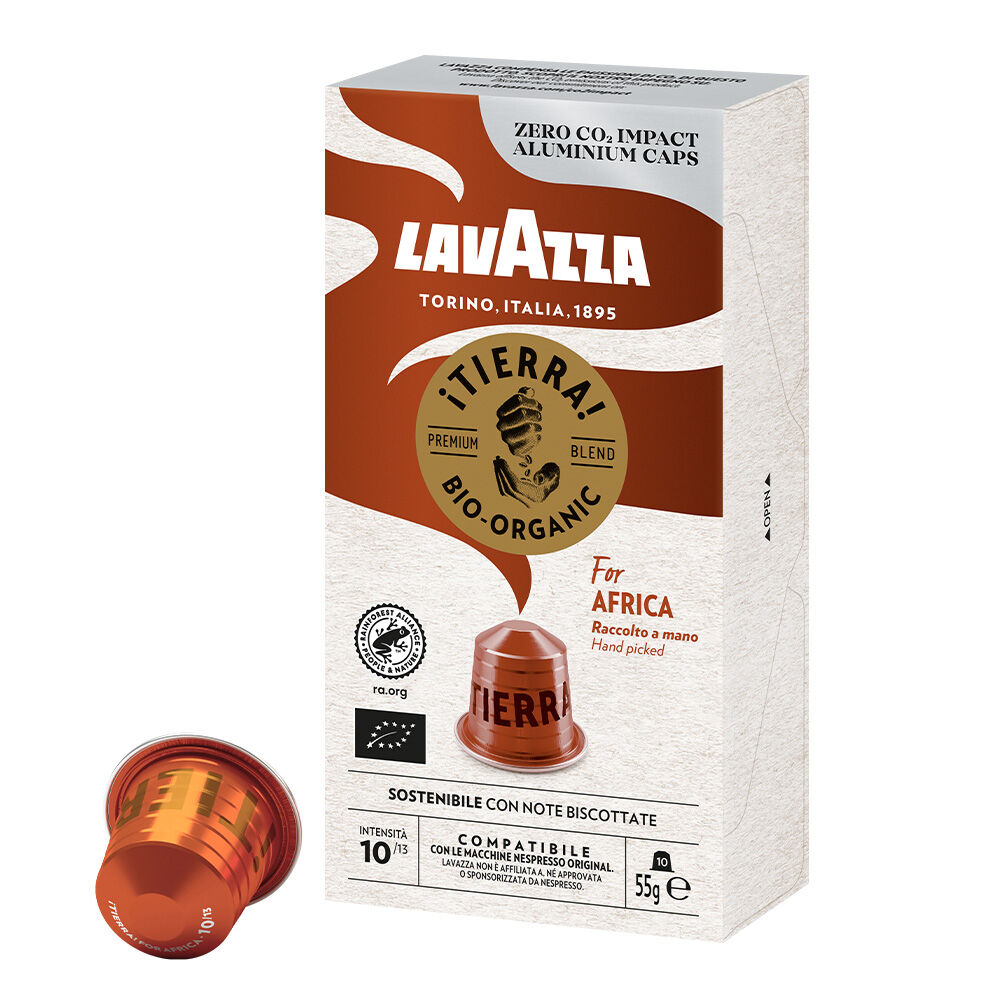 Lavazza Tierra for Africa - Nespresso Compatible (10 Capsule Pack)
