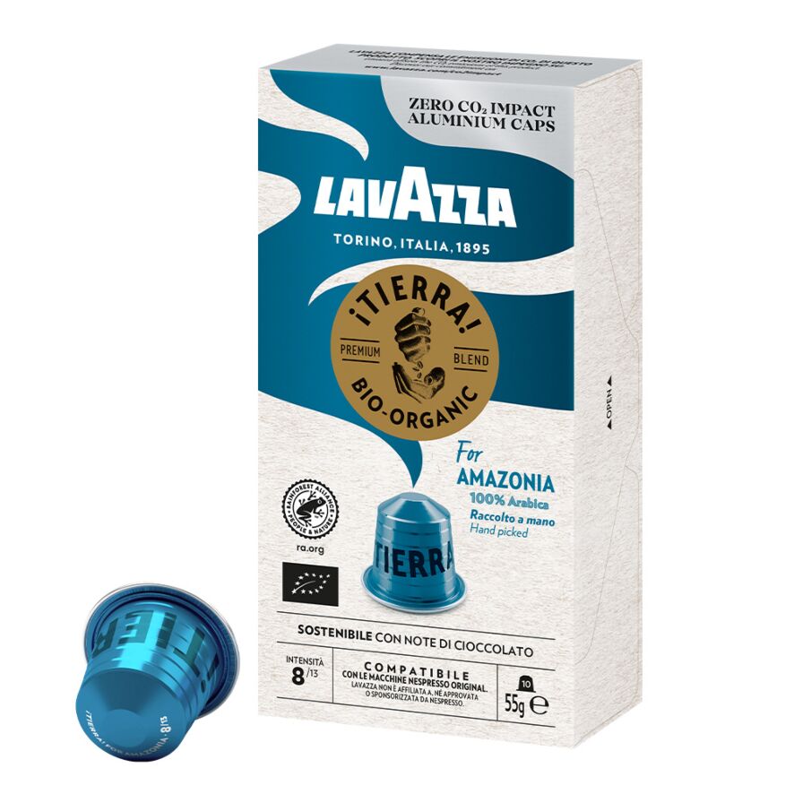 Lavazza Tierra for Amazonia - Nespresso Compatible (10 Capsule Pack)