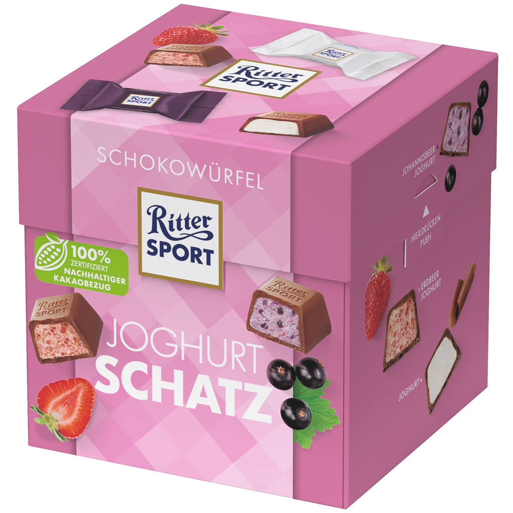 Ritter Sport Choco Cubes Yogurt 176g