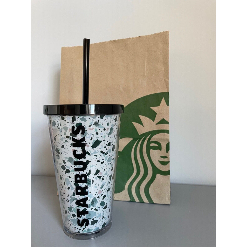 Starbucks Cold Cup - Terrazzo Black (450ml)