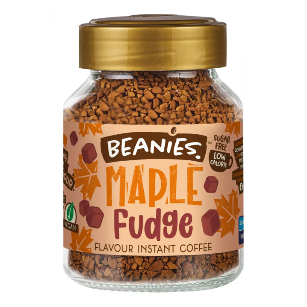 BEANIES Flavoured Coffee- Maple Fudge (50g)