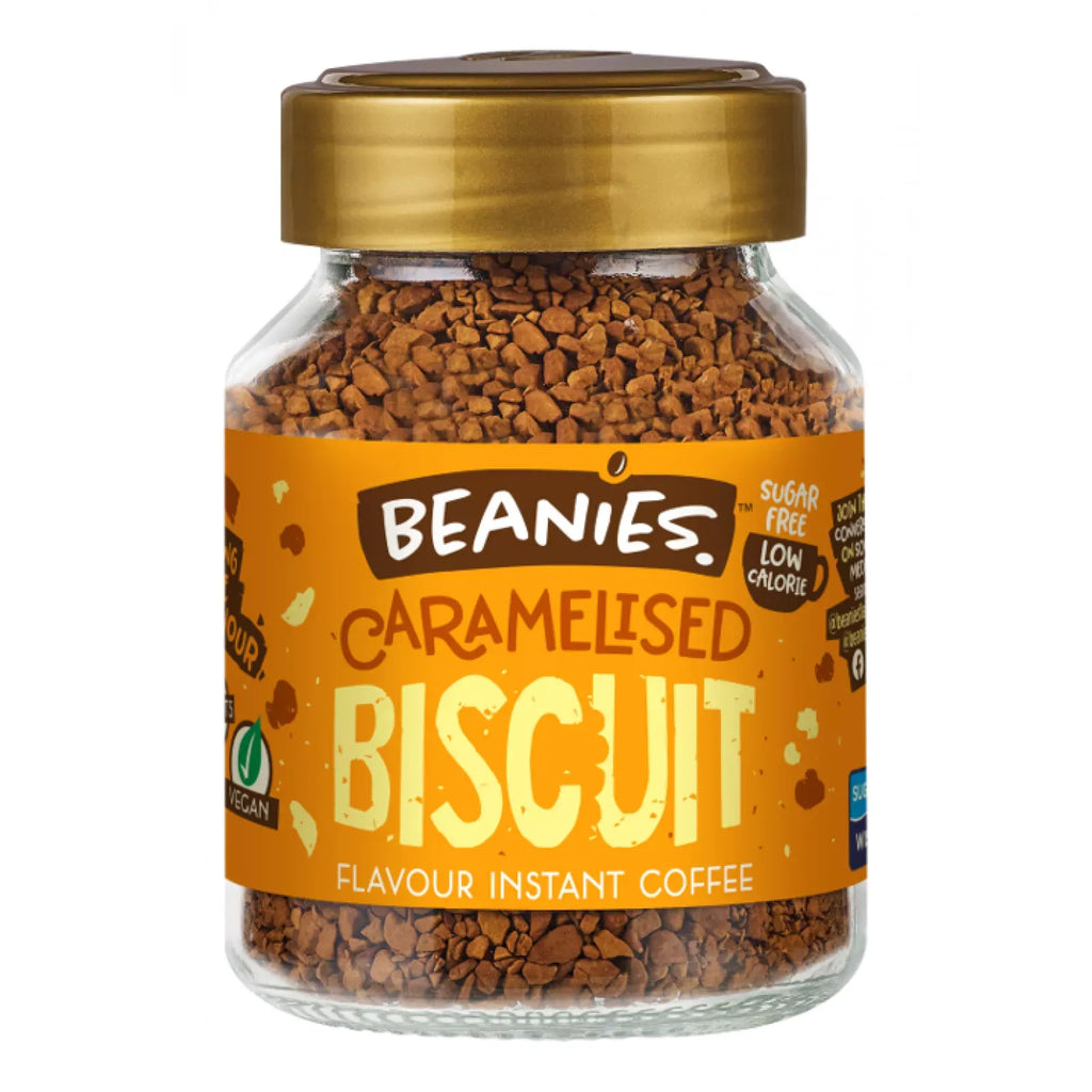 BEANIES Flavoured Coffee - Caramelised Biscuit (50g)