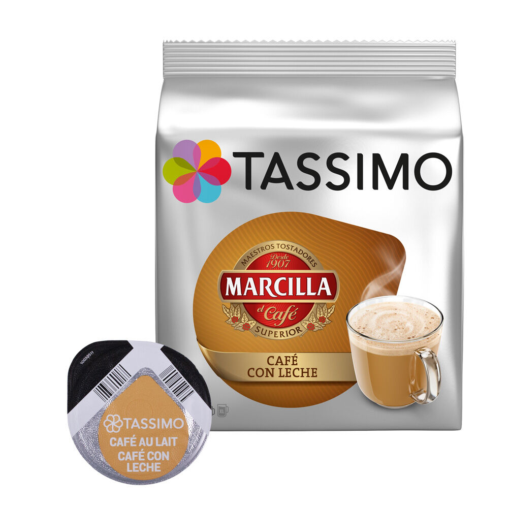 Tassimo T-Discs Marcilla Café Con Leche (16 Drinks)